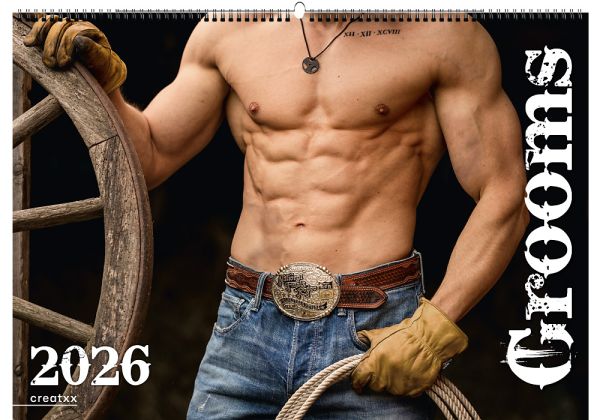 Grooms 2026 Wandkalender